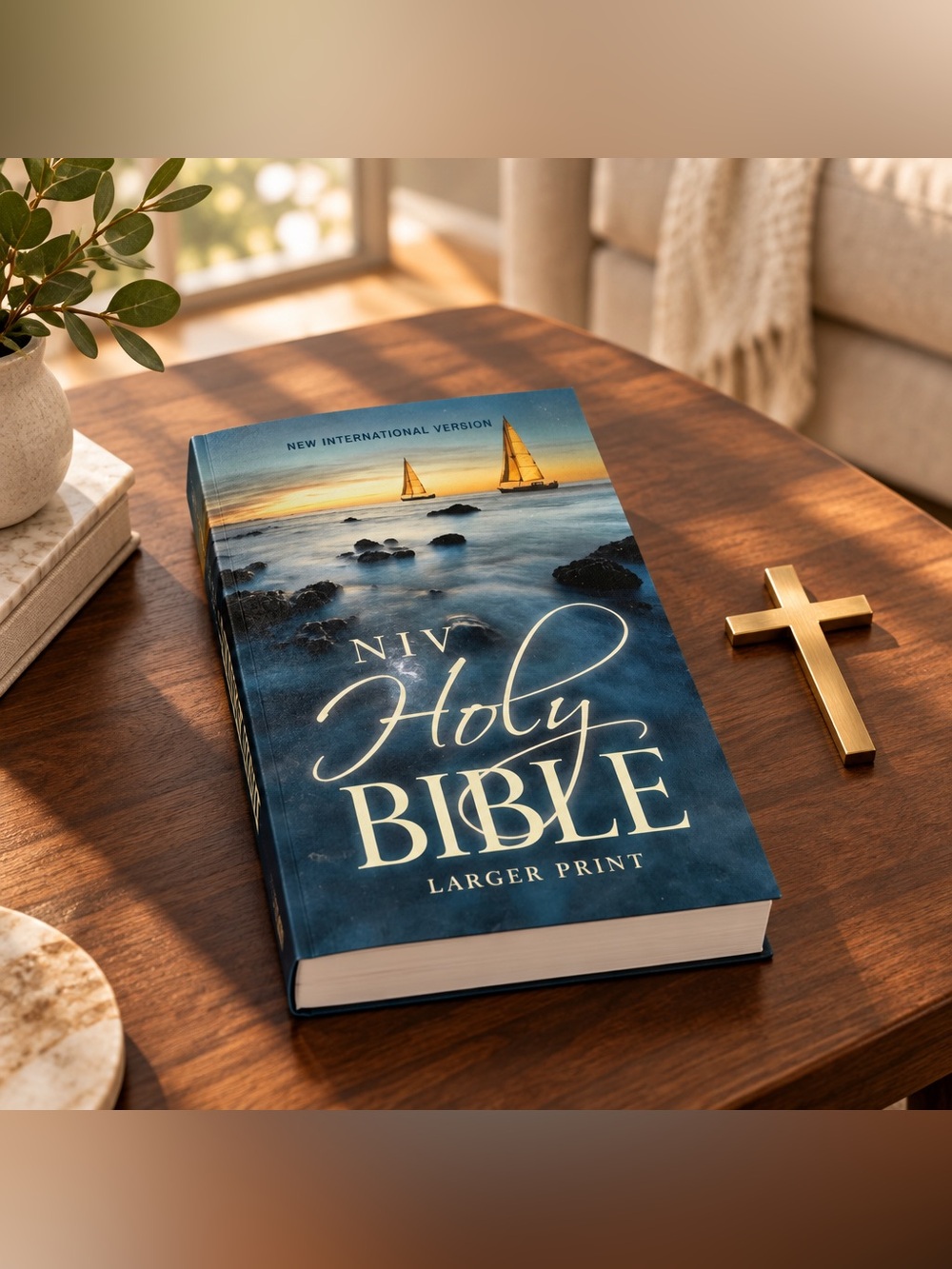 Holy Bible NIV Larger Print Paperback New International Version Zondervan